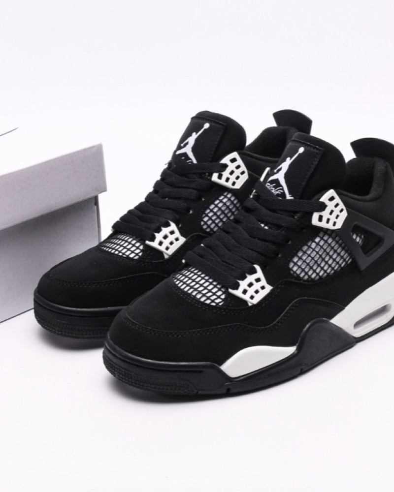 Air Jordan 4s "White Thunder"