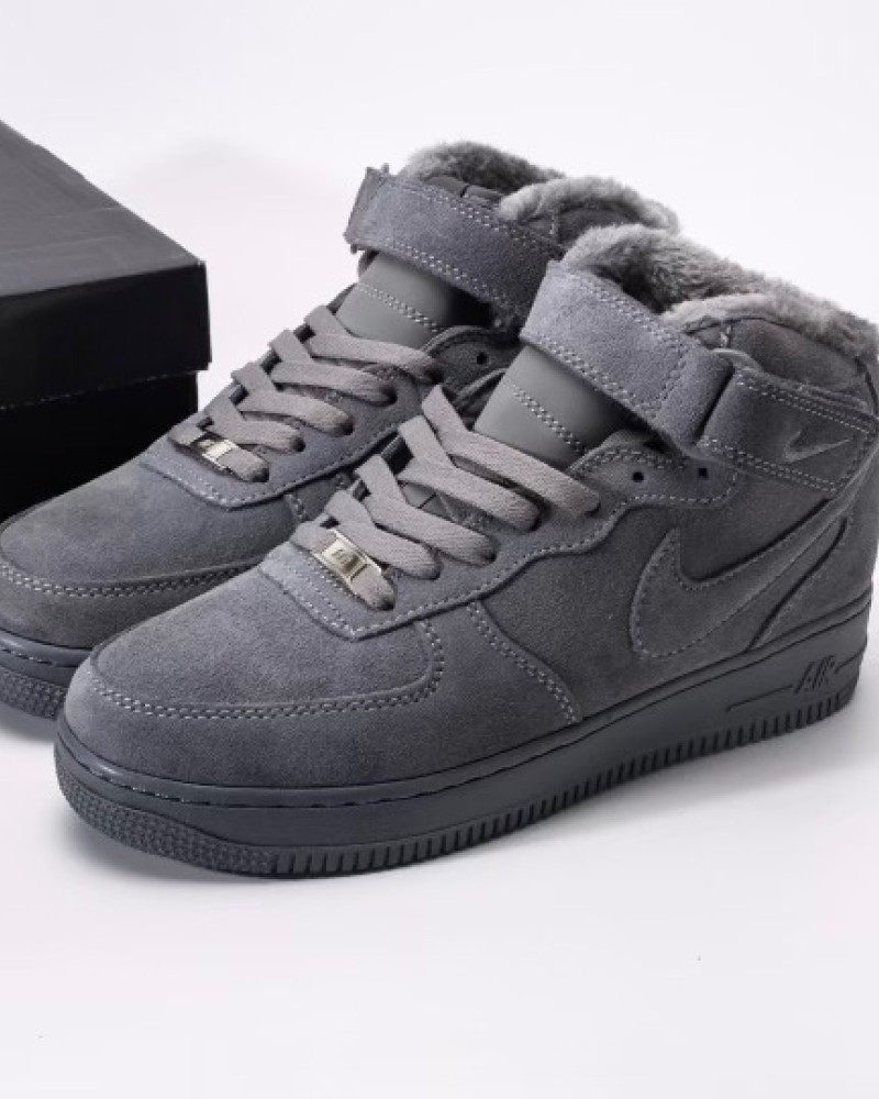 Nike Air Force 1 Mid Sherpa Grey