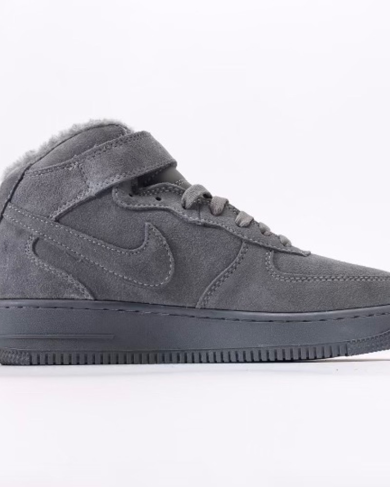 Nike Air Force 1 Mid Sherpa Grey