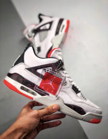 Air Jordan 4 Retro “Flight Nostalgia” – White/Black/Bright Crimson