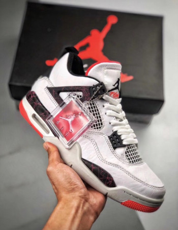 Air Jordan 4 Retro “Flight Nostalgia” – White/Black/Bright Crimson