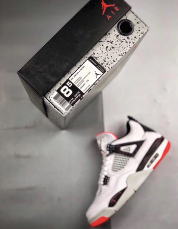 Air Jordan 4 Retro “Flight Nostalgia” – White/Black/Bright Crimson
