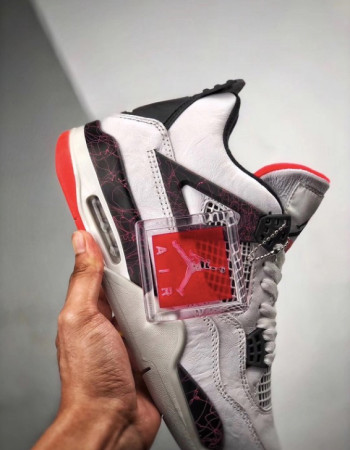Air Jordan 4 Retro “Flight Nostalgia” – White/Black/Bright Crimson
