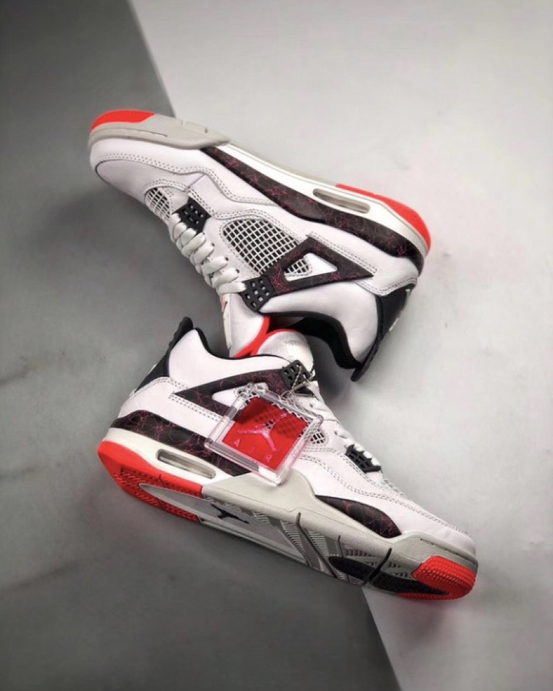 Air Jordan 4 Retro “Flight Nostalgia” – White/Black/Bright Crimson