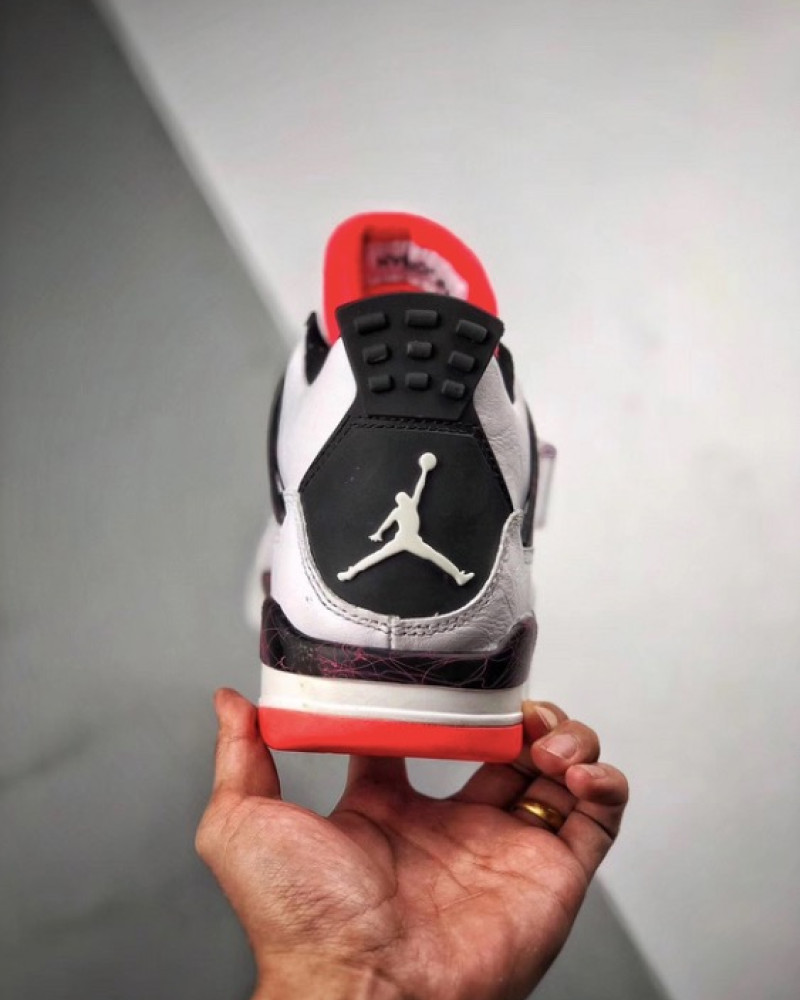 Air Jordan 4 Retro “Flight Nostalgia” – White/Black/Bright Crimson