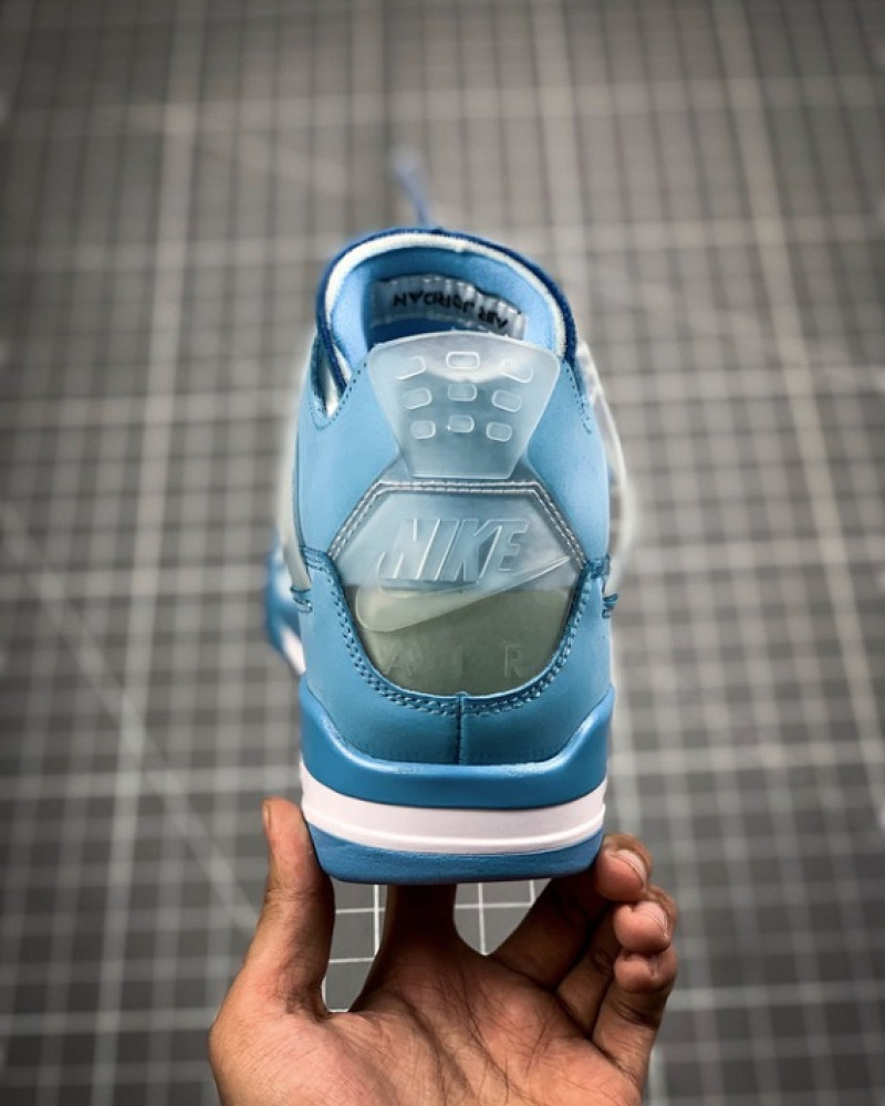 Off-White x Air Jordan 4 Retro “University Blue” – UNC