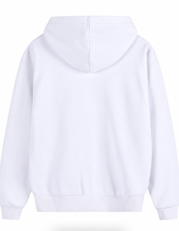 Alo Accolade Full Zip Hoodie – White