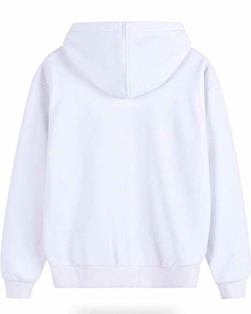 Alo Accolade Full Zip Hoodie – White