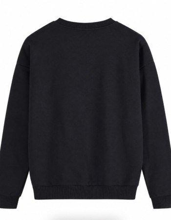Alo Accolade Crew Neck Pullover – Black 