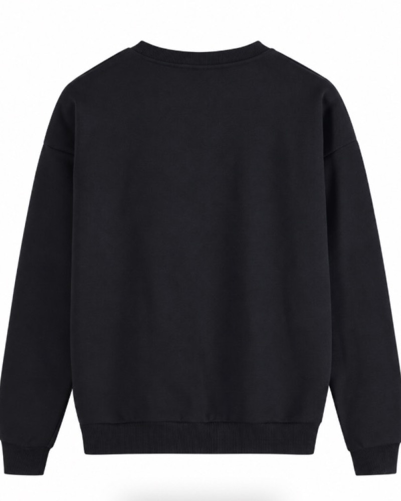 Alo Accolade Crew Neck Pullover – Black 