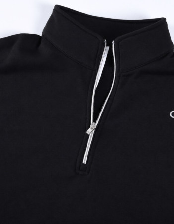 Alo Accolade 1/4 Zip Pullover – Black