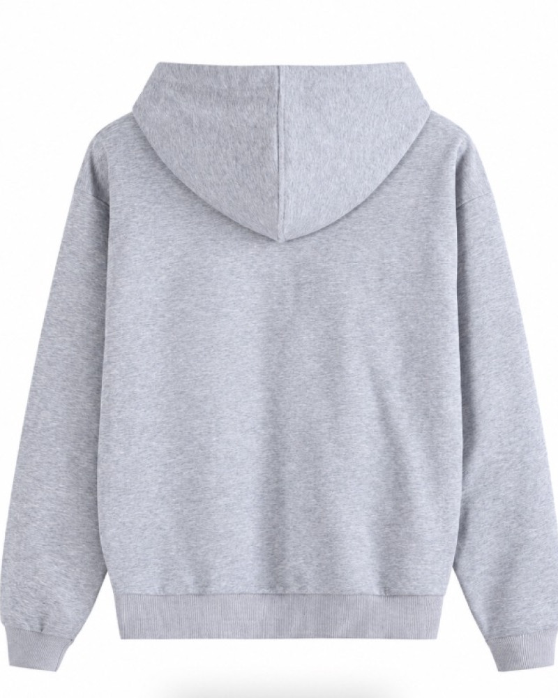 Alo Accolade Full Zip Hoodie – Athletic Heather Grey