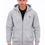 Alo Accolade Full Zip Hoodie – Athletic Heather Grey