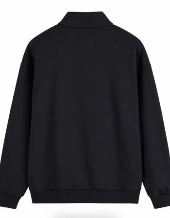 Alo Accolade 1/4 Zip Pullover – Black