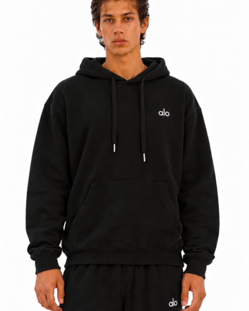 ALO Accolade Hoodie – Black