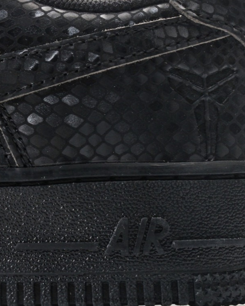 Nike Air Force 1 Low “Kobe 8/24” “Kobe Forever”Black Snakeskin