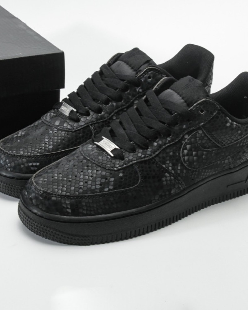 Nike Air Force 1 Low “Kobe 8/24” “Kobe Forever”Black Snakeskin