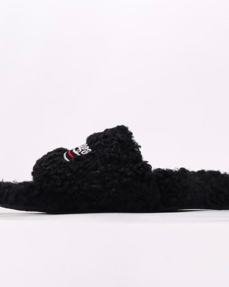 Baleciaga Furry Slippers