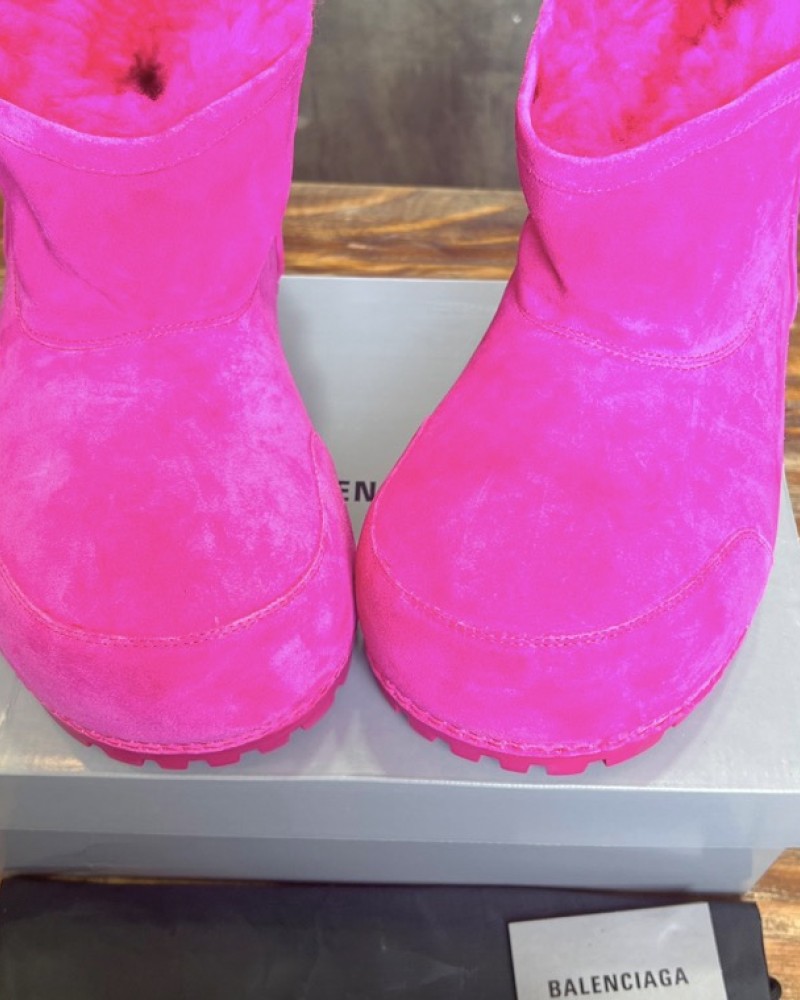 Balenciaga Shearling 3XL Boots