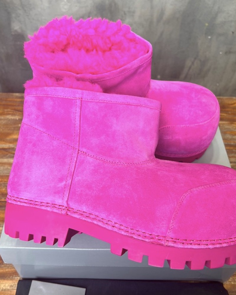 Balenciaga Shearling 3XL Boots