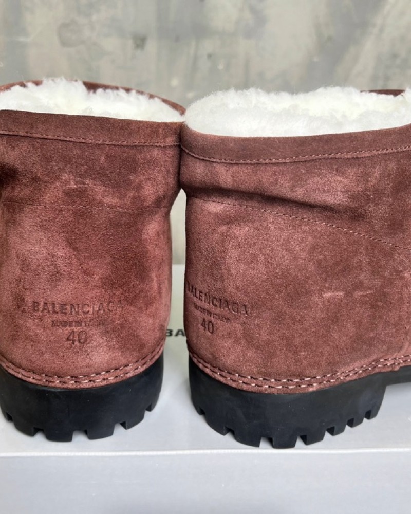 Balenciaga Shearling 3XL Boots