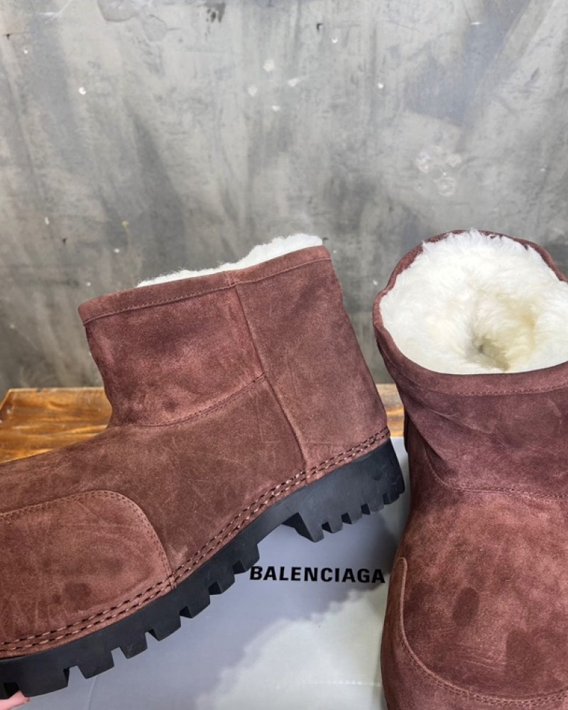 Balenciaga Shearling 3XL Boots