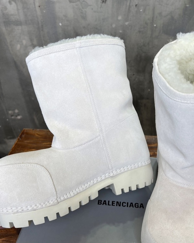 Balenciaga Shearling Tall 3XL Boots