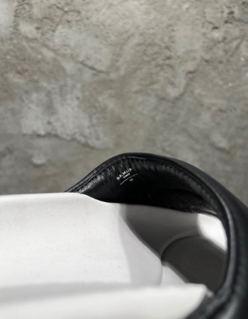 Balmain B-IT Quilted Mules Slippers  