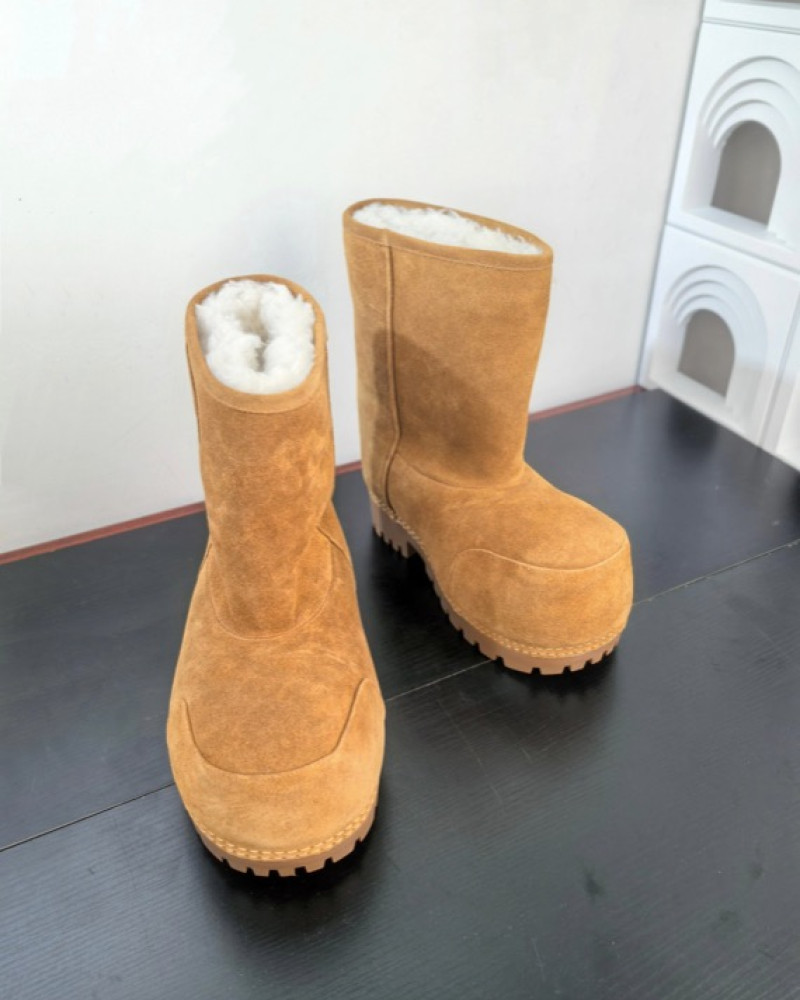 Balenciaga Shearling Tall 3XL Boots