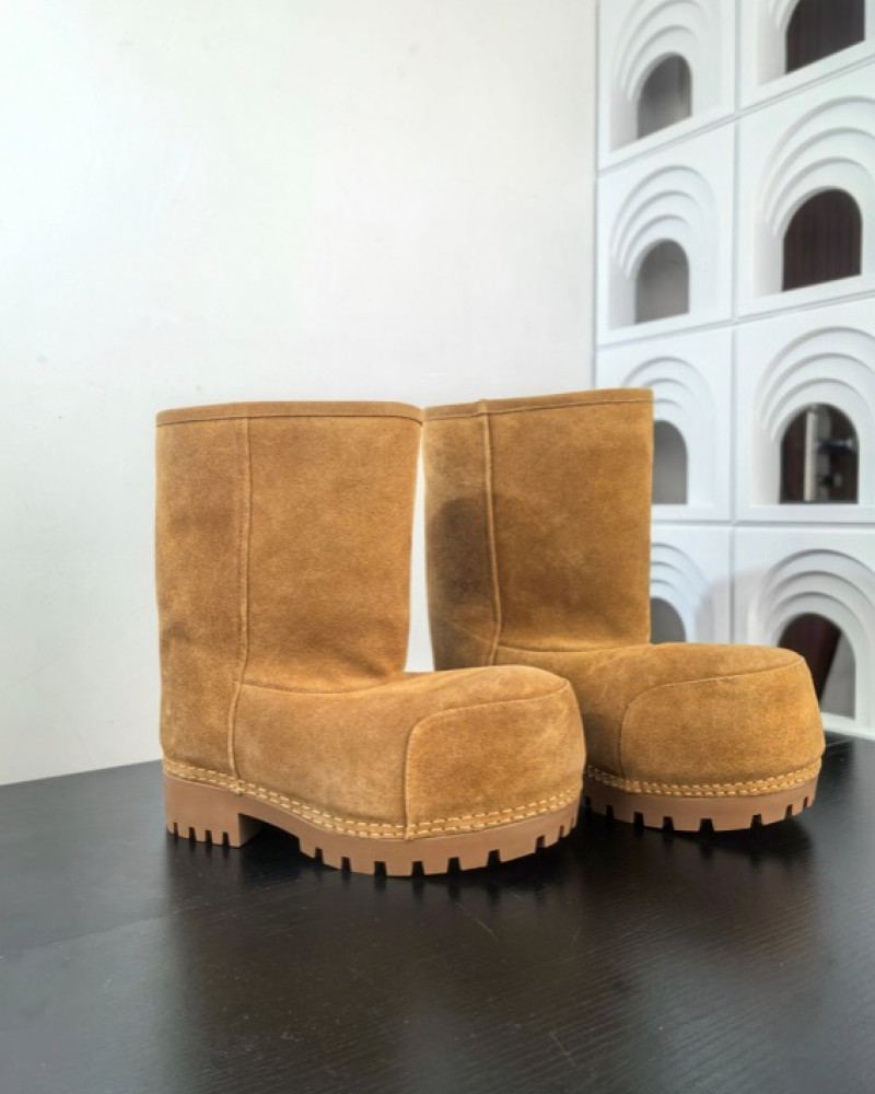 Balenciaga Shearling Tall 3XL Boots