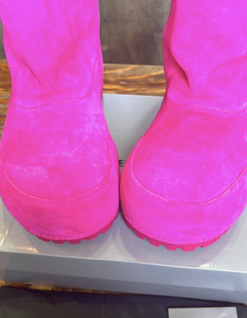 Balenciaga Shearling Extra-Tall 3XL Boots