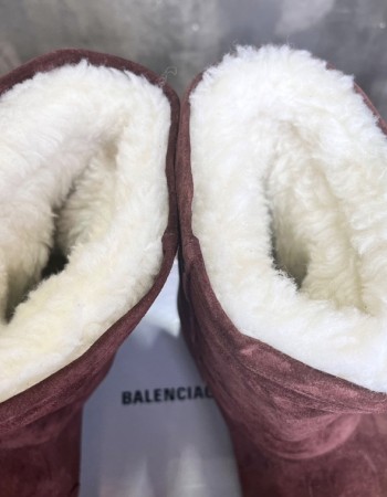 Balenciaga Shearling Tall 3XL Boots