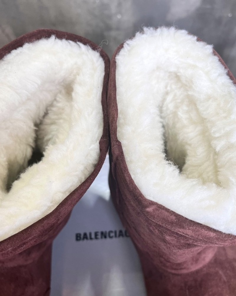 Balenciaga Shearling Tall 3XL Boots