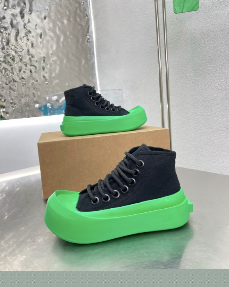 Bottega Veneta Mid Vulcan Sneaker 