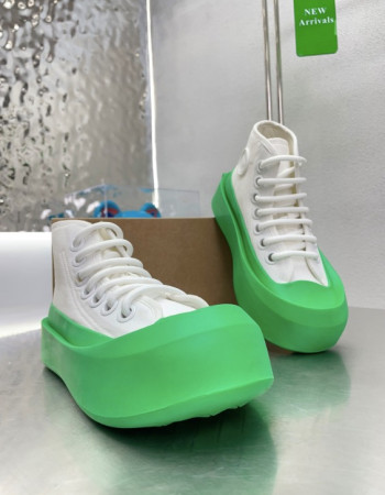 Bottega Veneta Mid Vulcan Sneaker 
