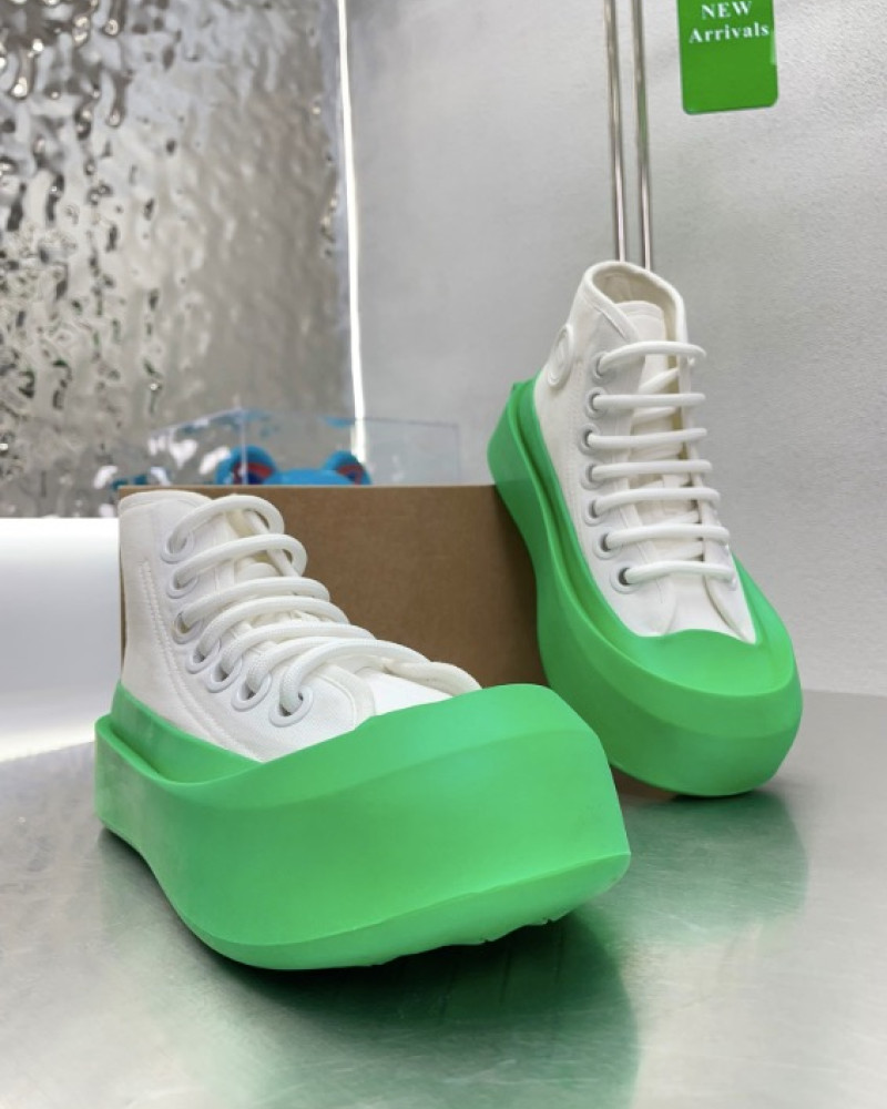 Bottega Veneta Mid Vulcan Sneaker 