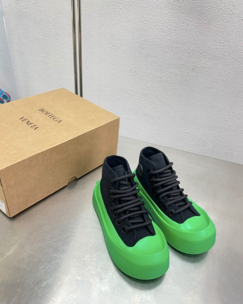 Bottega Veneta Mid Vulcan Sneaker 