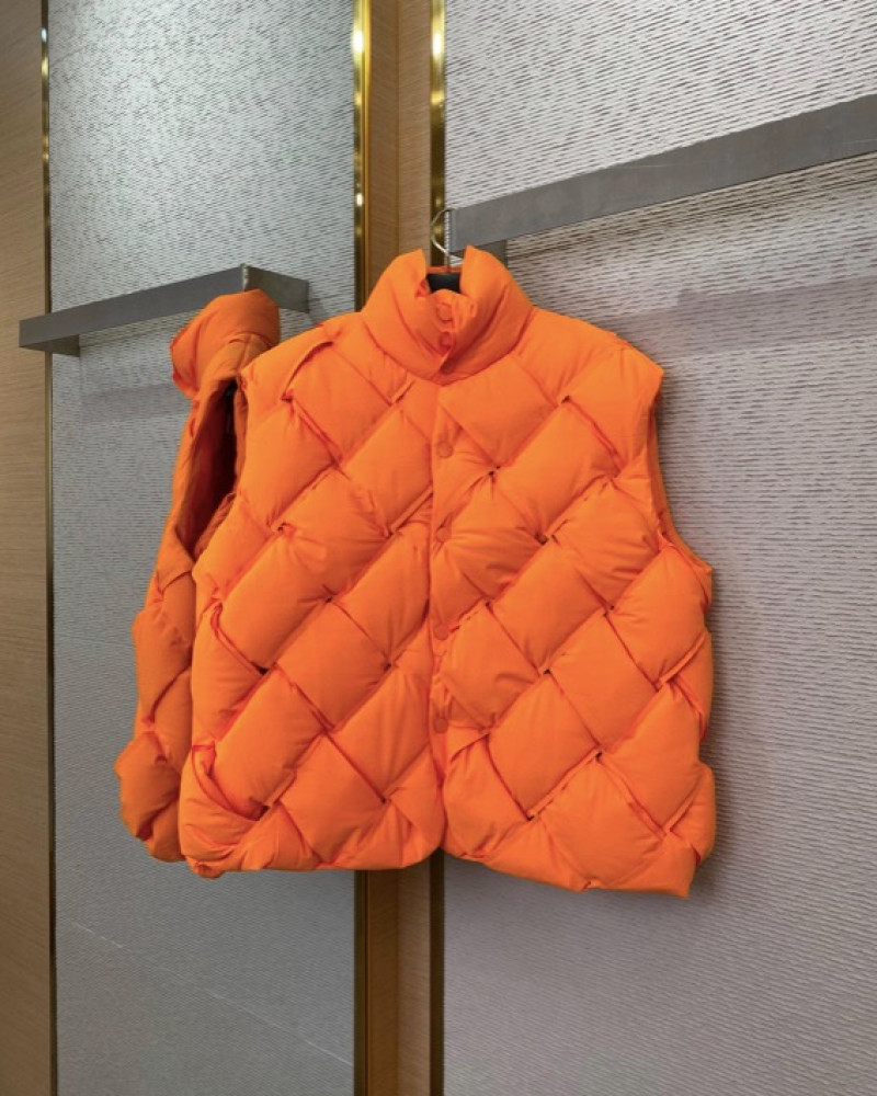 Bottega Veneta Tech Quilted Padded Shell Vest