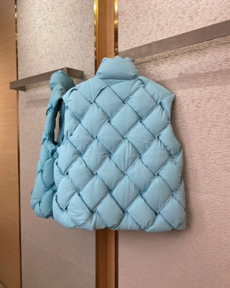 Bottega Veneta Tech Quilted Padded Shell Vest