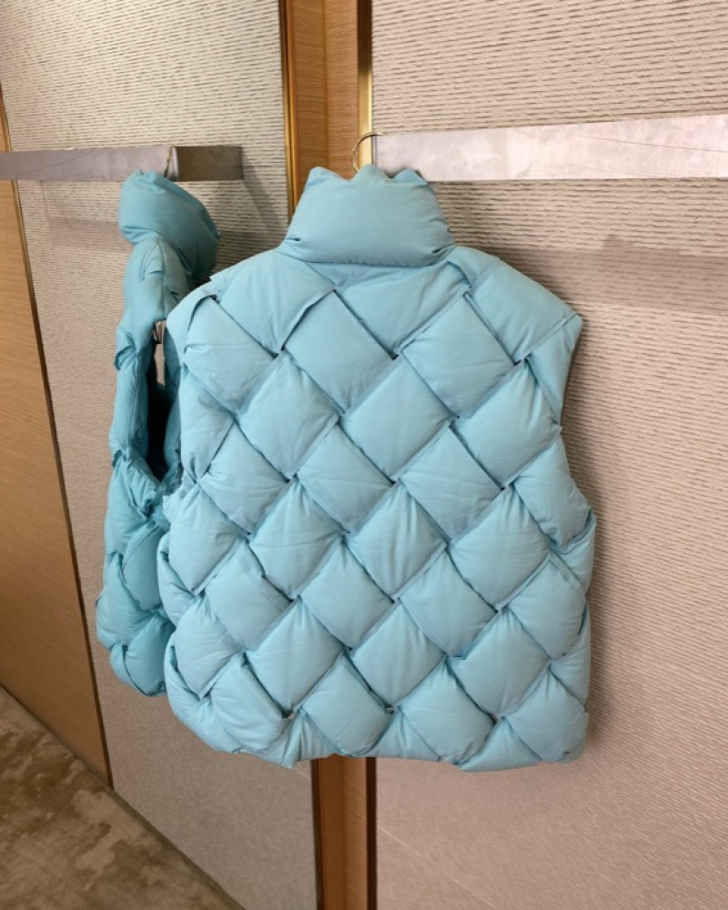Bottega Veneta Tech Quilted Padded Shell Vest