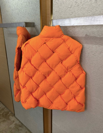 Bottega Veneta Tech Quilted Padded Shell Vest