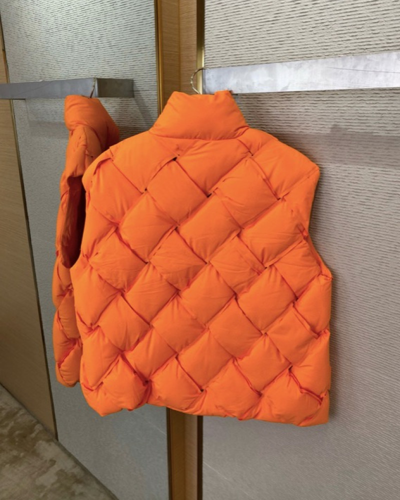 Bottega Veneta Tech Quilted Padded Shell Vest
