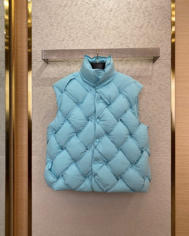 Bottega Veneta Tech Quilted Padded Shell Vest