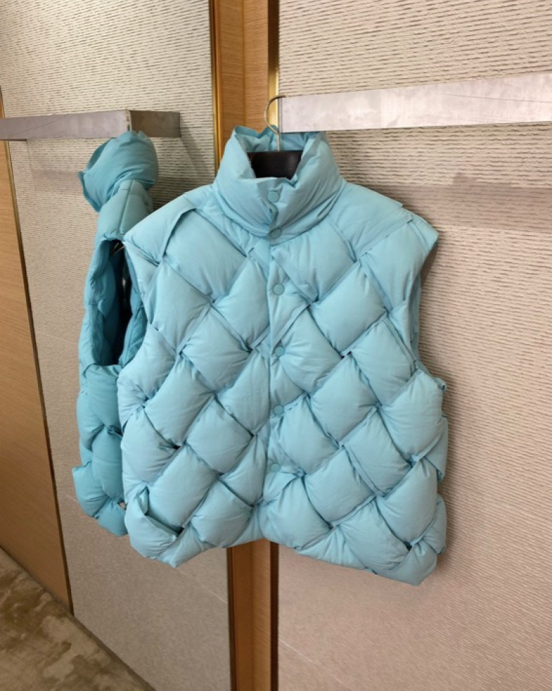 Bottega Veneta Tech Quilted Padded Shell Vest