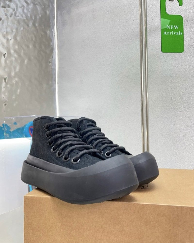 Bottega Veneta Mid Vulcan Sneaker 