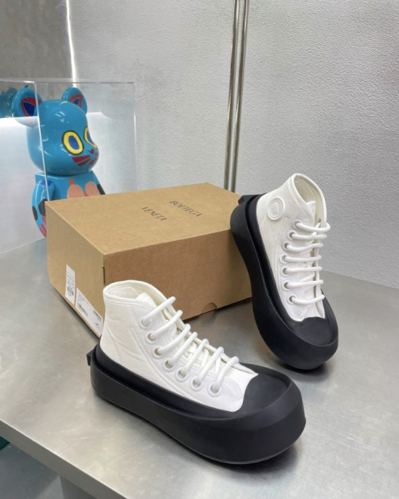 Bottega Veneta Mid Vulcan Sneaker 
