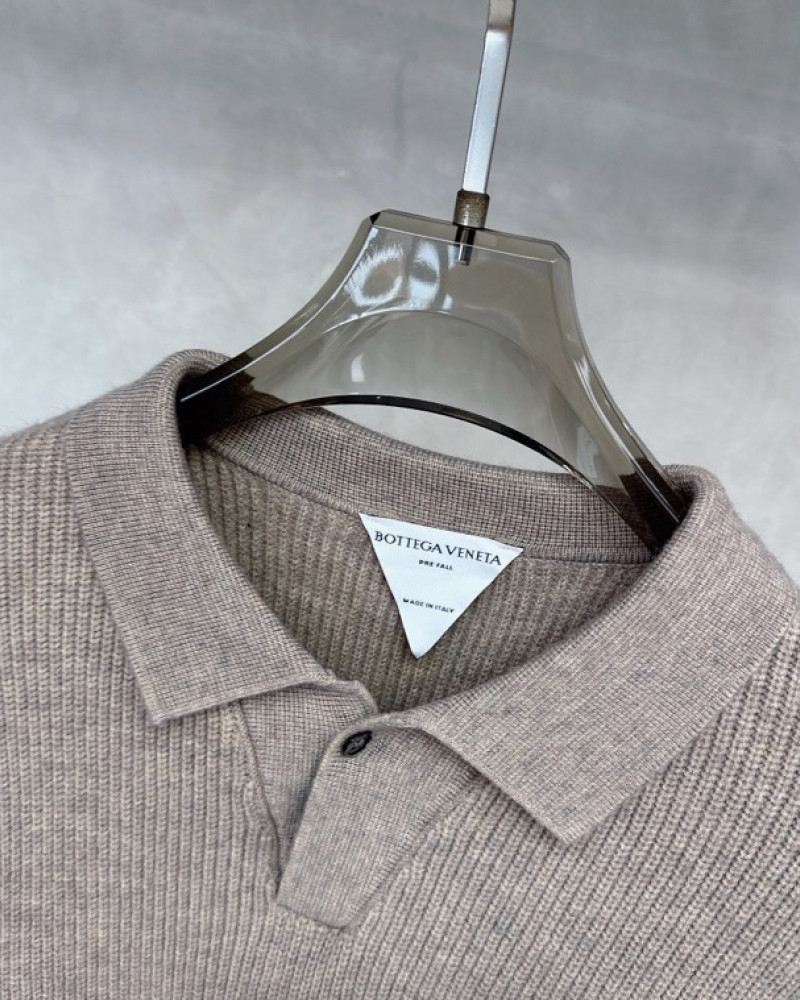 Bottega Veneta Knit Polo Sweater