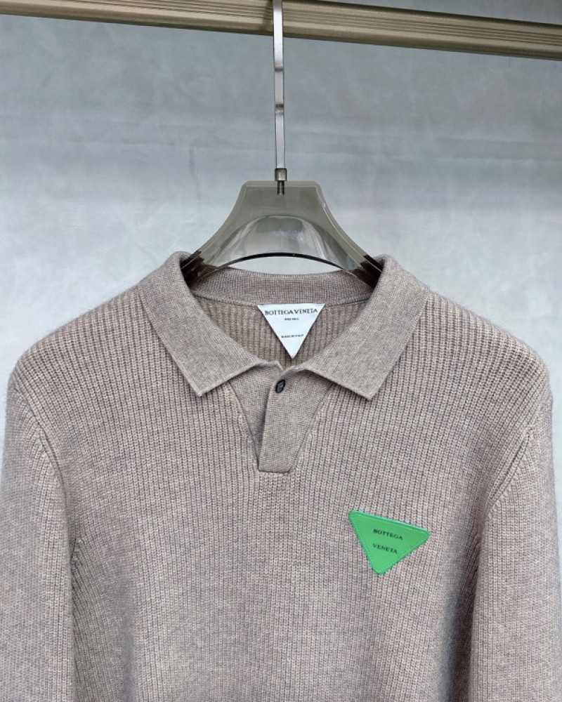 Bottega Veneta Knit Polo Sweater