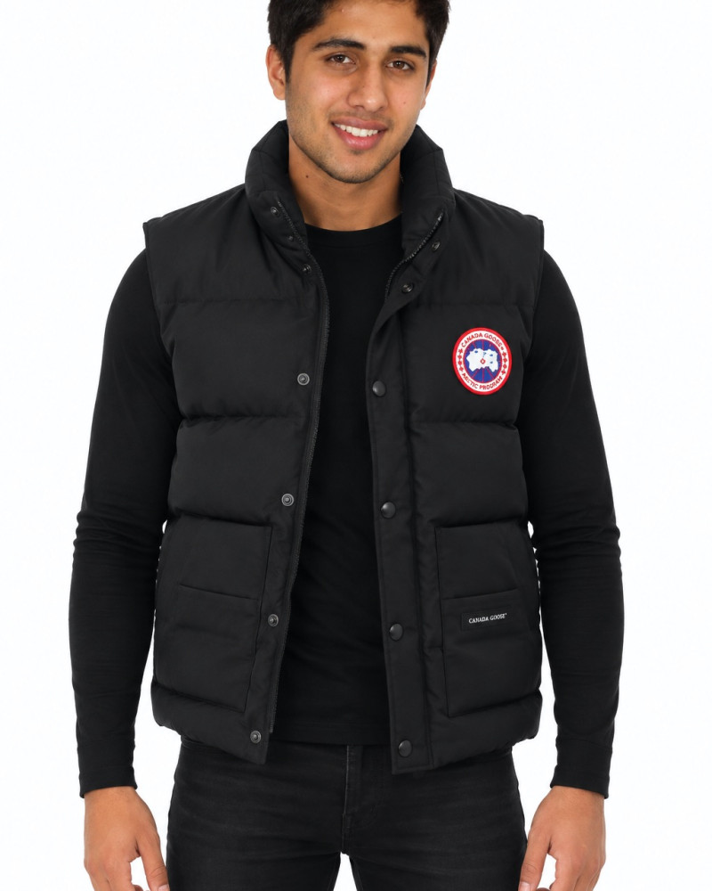 Canada Goose Freestyle Crew Down Vest – Black