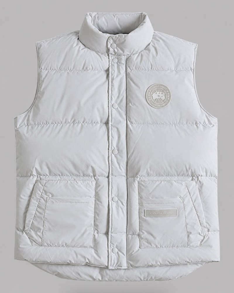 Canada Goose Garson Vest – White / Tonal Disc.